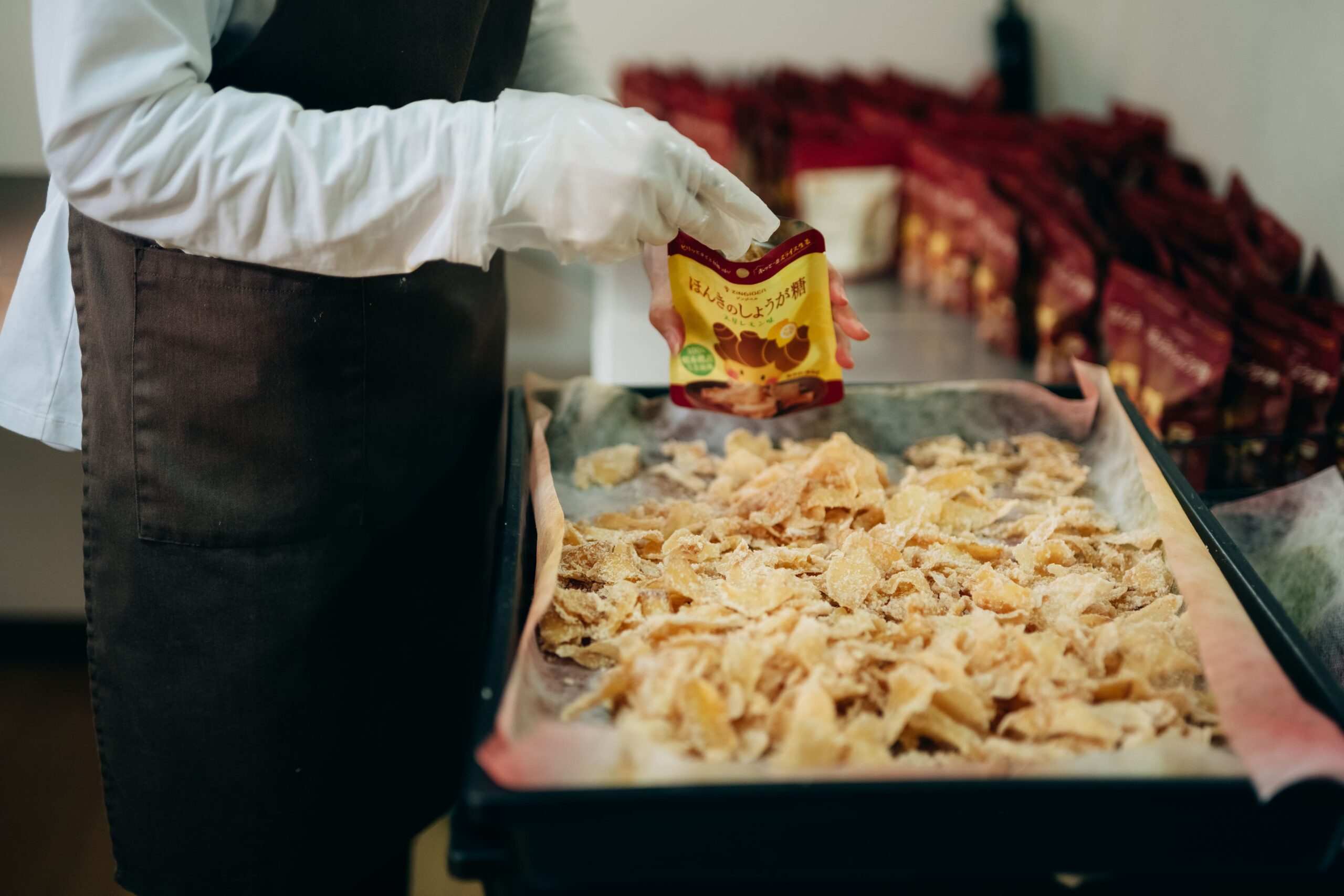 ほんきのしょうが糖 天草レモン味
